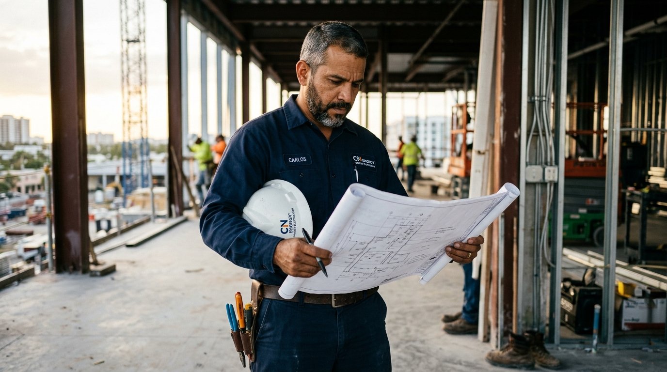 Instalación eléctrica arquitectónica CN Energy